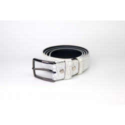 DÂY LƯNG ĐẦU KIM HAI LỚP DẬP VÂN BẢN 3.5 CM - NHIỀU MÀU 4