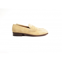PENNY LOAFER (CODE: 2501 - SUEDE BIEGE) 1