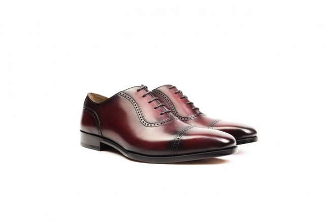 CAPTOE BROGUES OXFORD (CODE: 2502 PATINA BORDO)