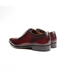 CAPTOE BROGUES OXFORD (CODE: 2502 PATINA BORDO) 2