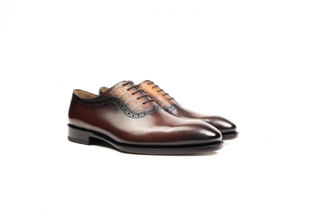 OXFORD SHOES (CODE: 2509 - PATINA BROWN)