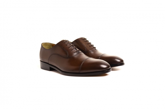 CAPTOE OXFORD (CODE: M2012 DARK BROWN)