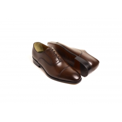 CAPTOE OXFORD (CODE: M2012 DARK BROWN) 2
