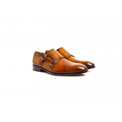 DOUBLE MONK STRAP (CODE: M2014 - BROWN) 0