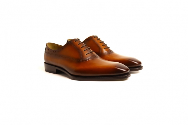 OXFORD SHOES (CODE: M2206 - PATINA BROWN)